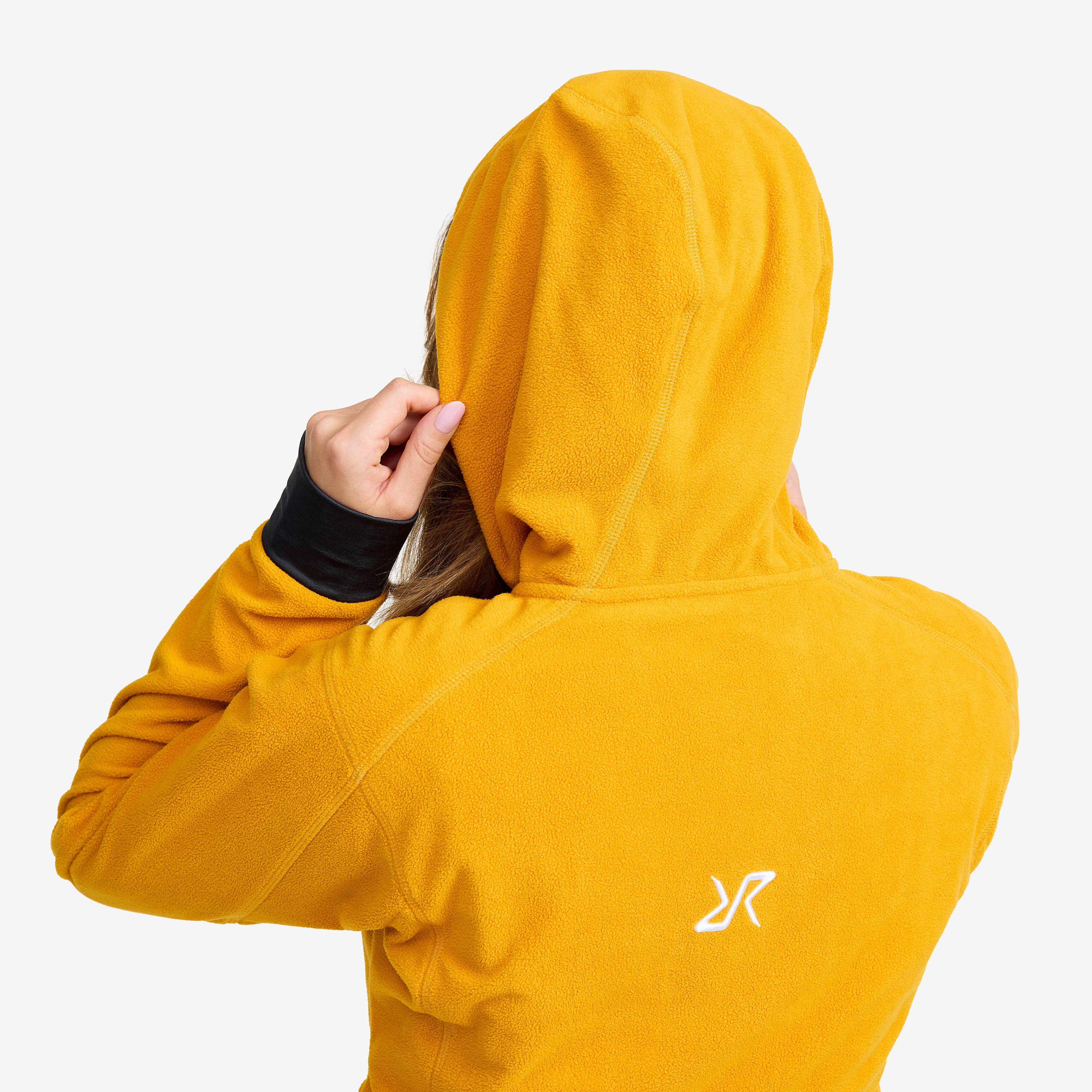 Trekker Hoodie Dame Golden Yellow