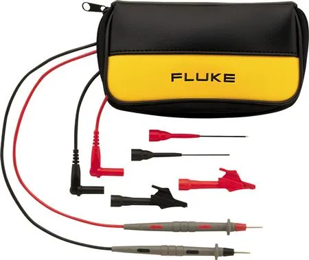 Fluke TL80A, Testledning, Bananstik, CAT II, EN/IEC 61010-031:2002  A1:2008, Fluke 175. 177, 179, 287, 289, 705, 707, 707Ex, 709, 709H, 712 RTD, 715, 787, 789, 83V, 87V
