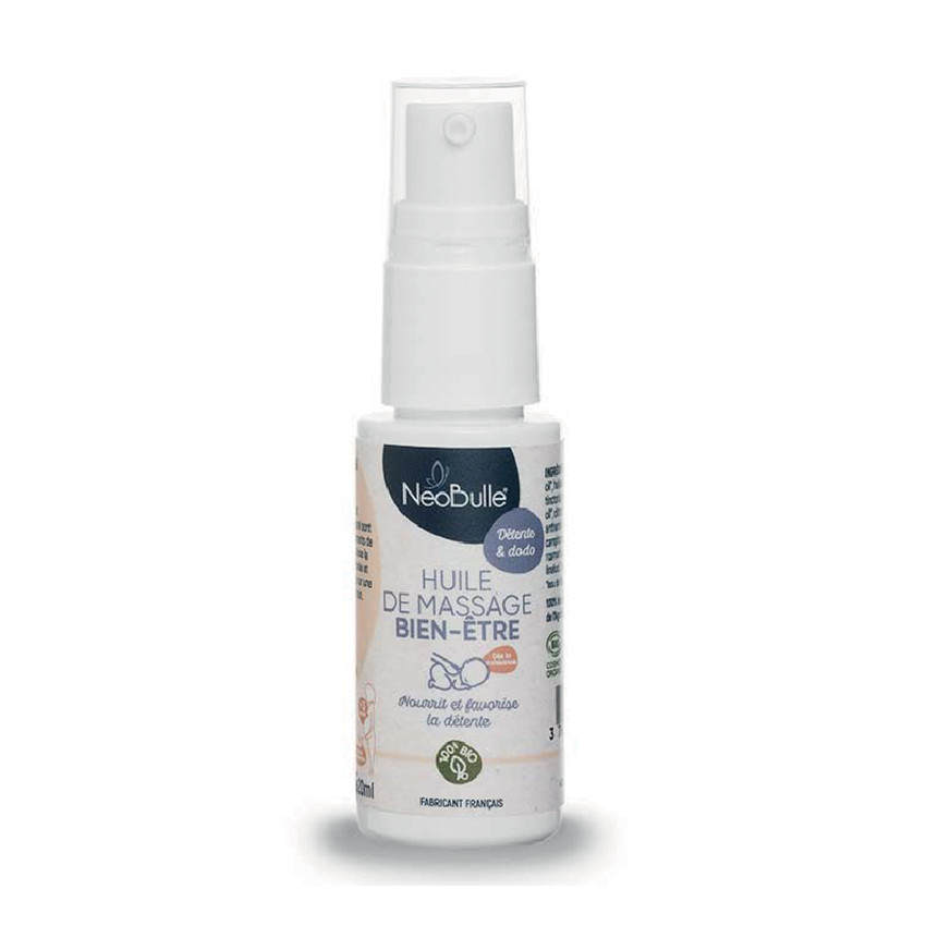 Huile de massage bien-être Bio 20 ml