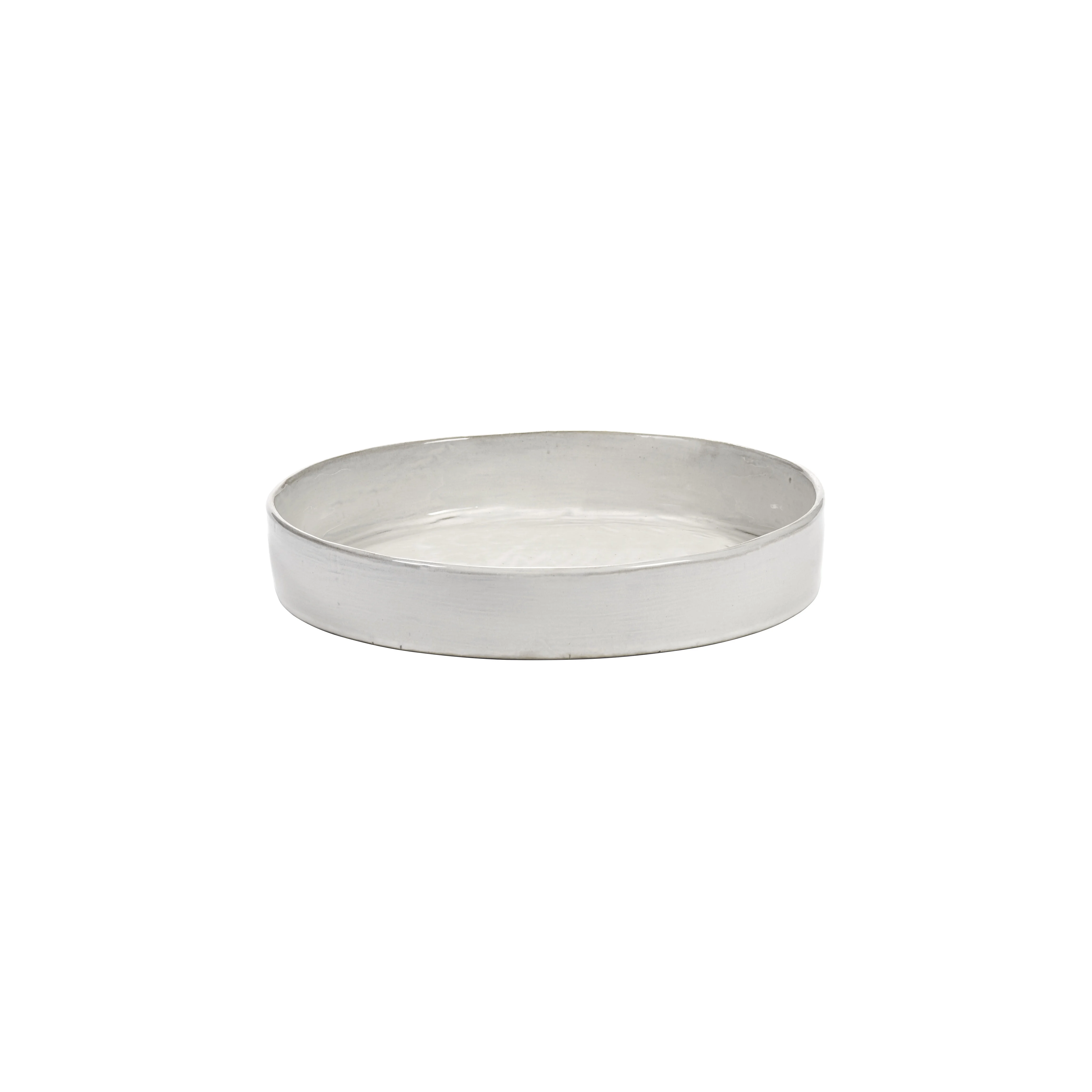 LA MÈRE - Assiette creuse céramique | Blanc