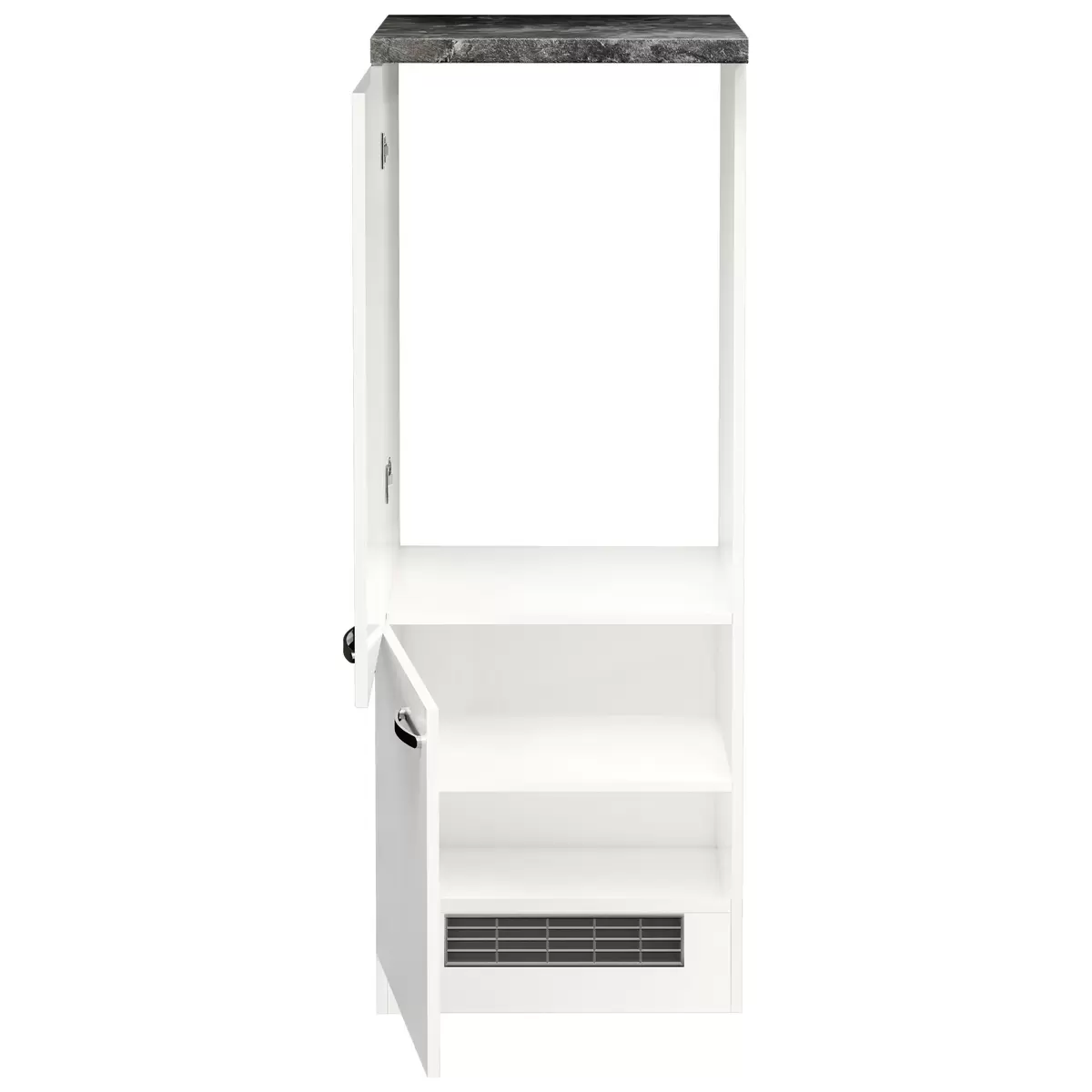 Kühlschrank-Umbau Alba Alba DGIT 60 weiss