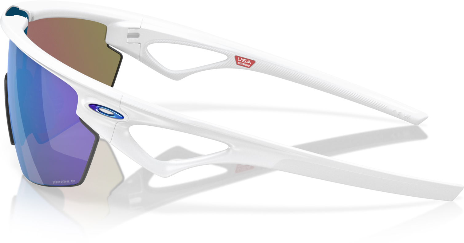 Sphaera 0236/Matte White w/Prizm Sapphire Polarized