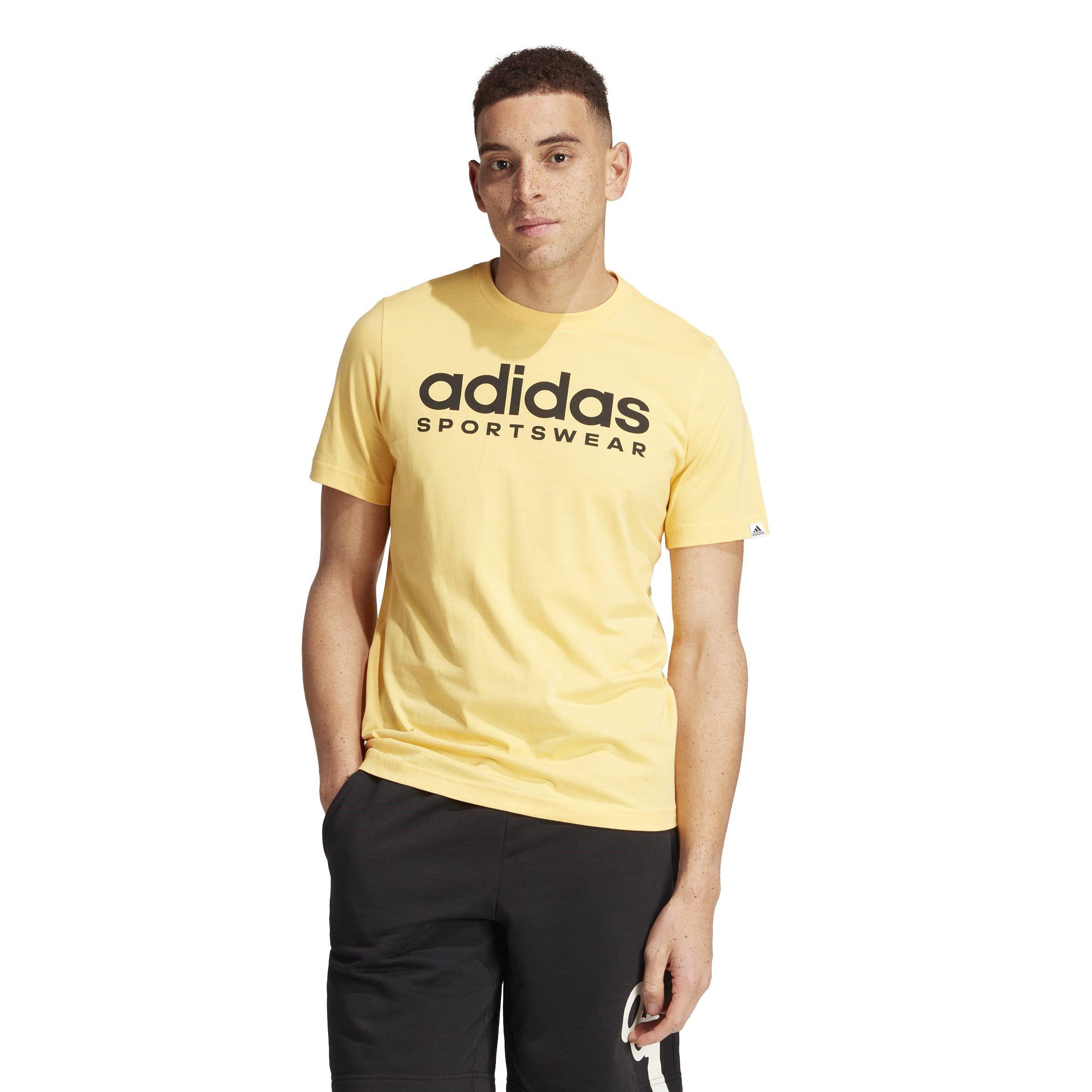 adidas Essentials Single Jersey Logo T-Shirt Mens