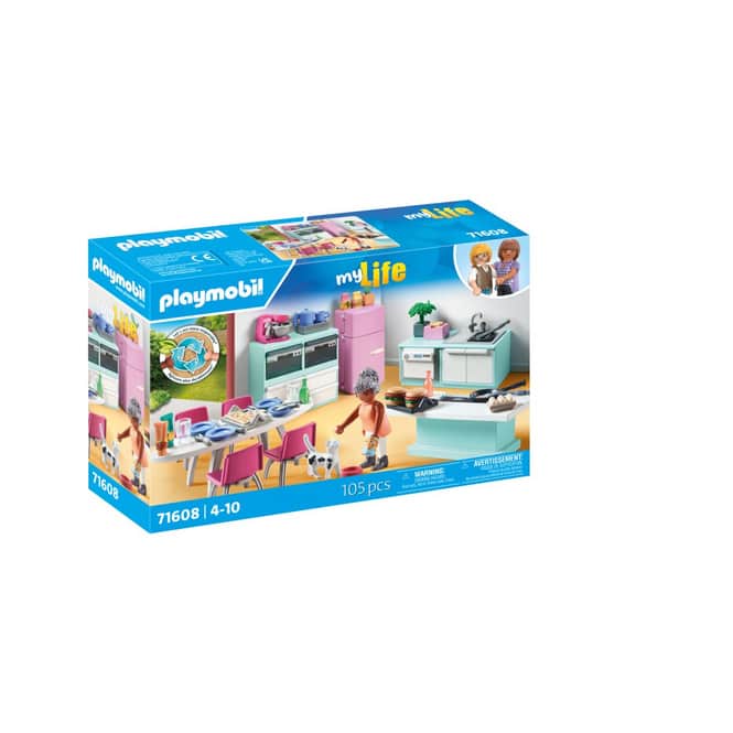 PLAYMOBIL® 71608 - Küche mit Essplatz - Playmobil my Life