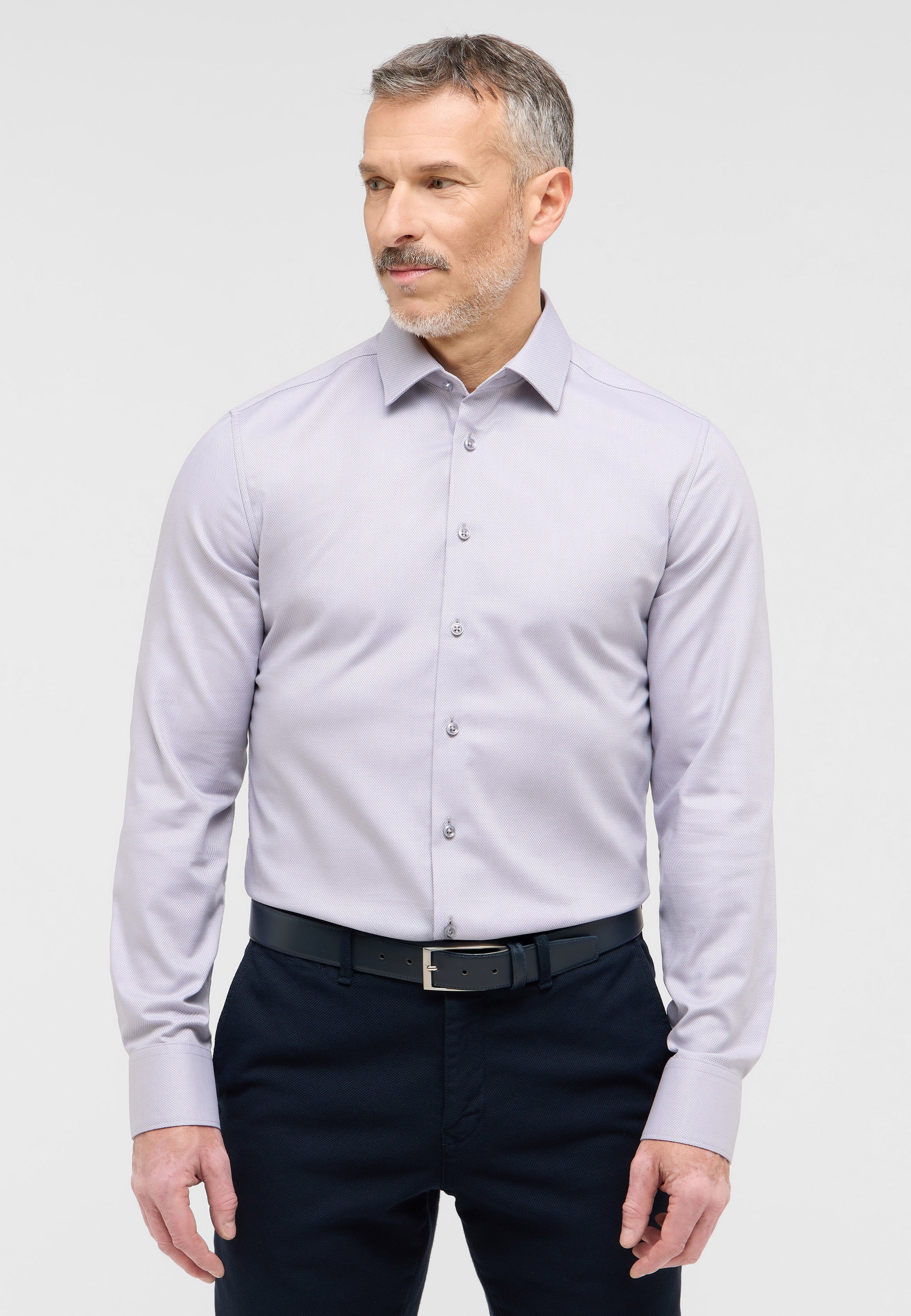 Eterna Langarmhemd »SLIM FIT«, NON IRON (bügelfrei)