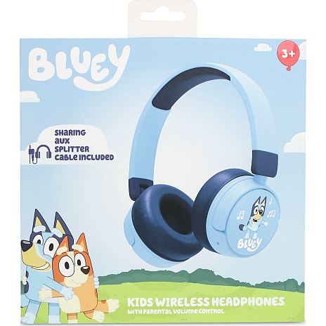 Bluey trådløse on-ear høretelefoner - lyseblå