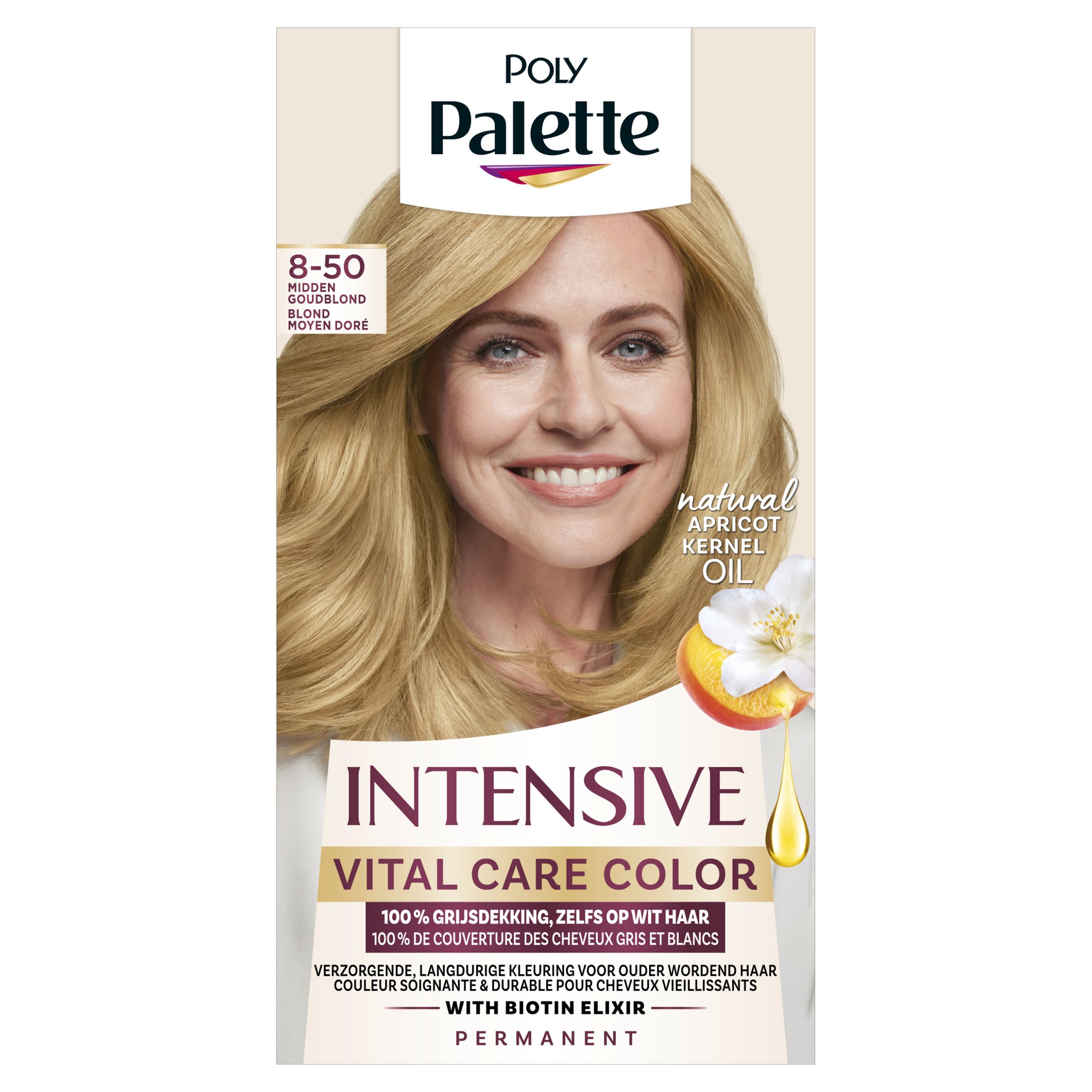 Poly Palette Vital Care – 8-50 Midden Goudblond (1 stuk)