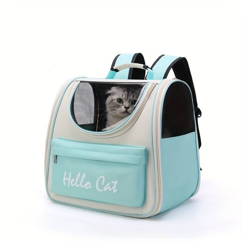 Sacola de transporte azul PETplus para cães e gatos