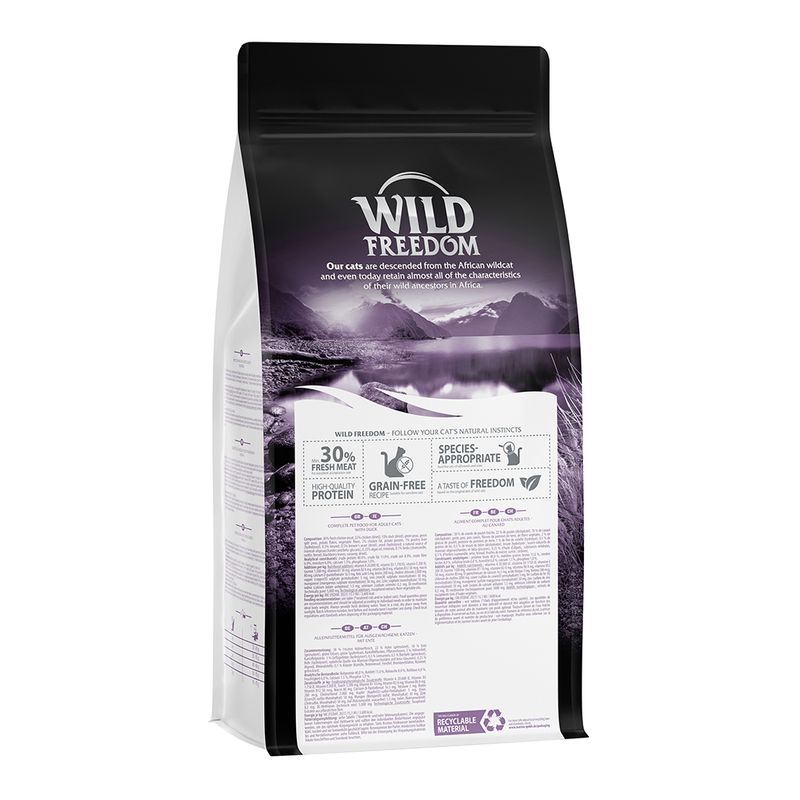 Wild Freedom Adult Wild Hills Sterilised, canard - sans céréales