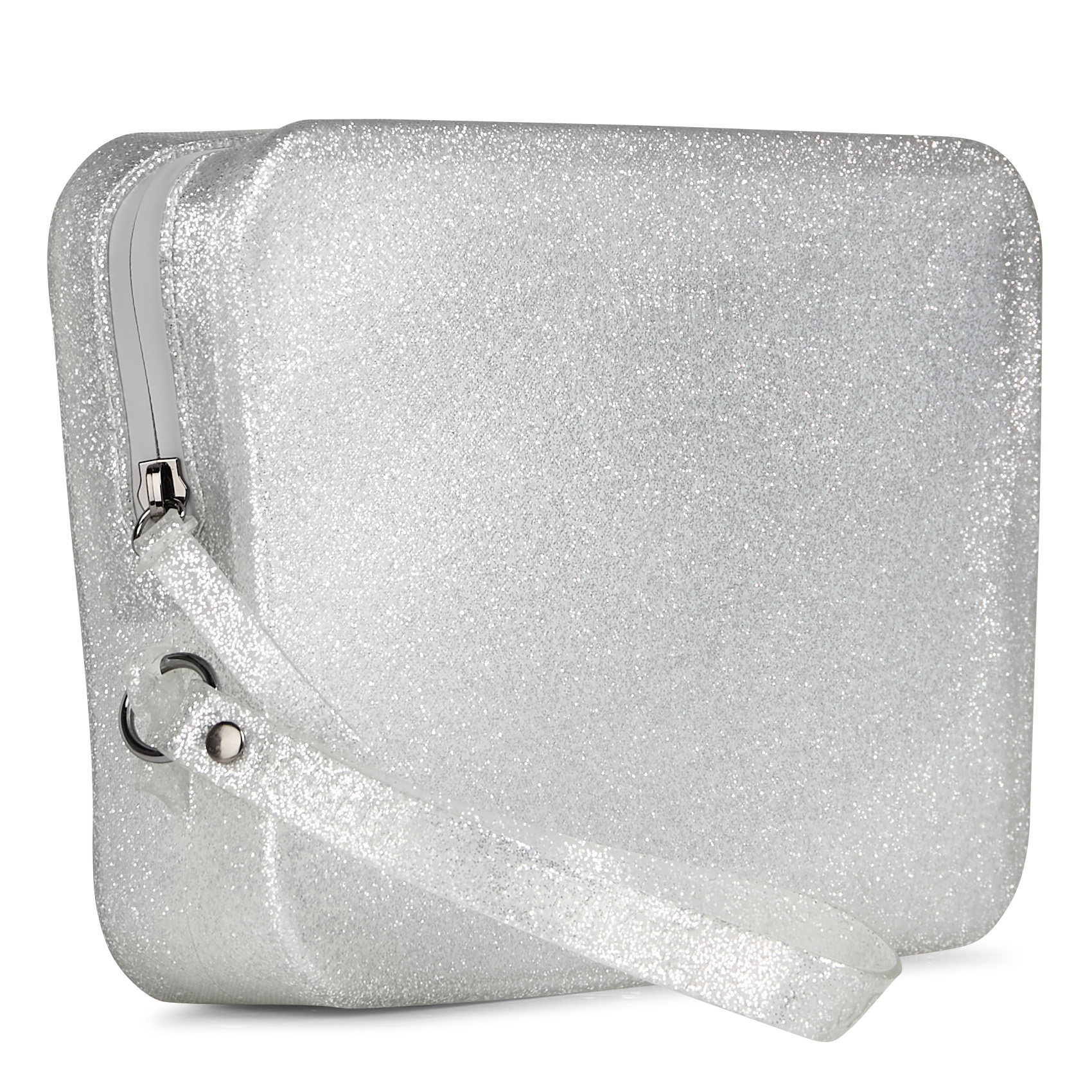 GISELA - Pochette pailletée | Argent
