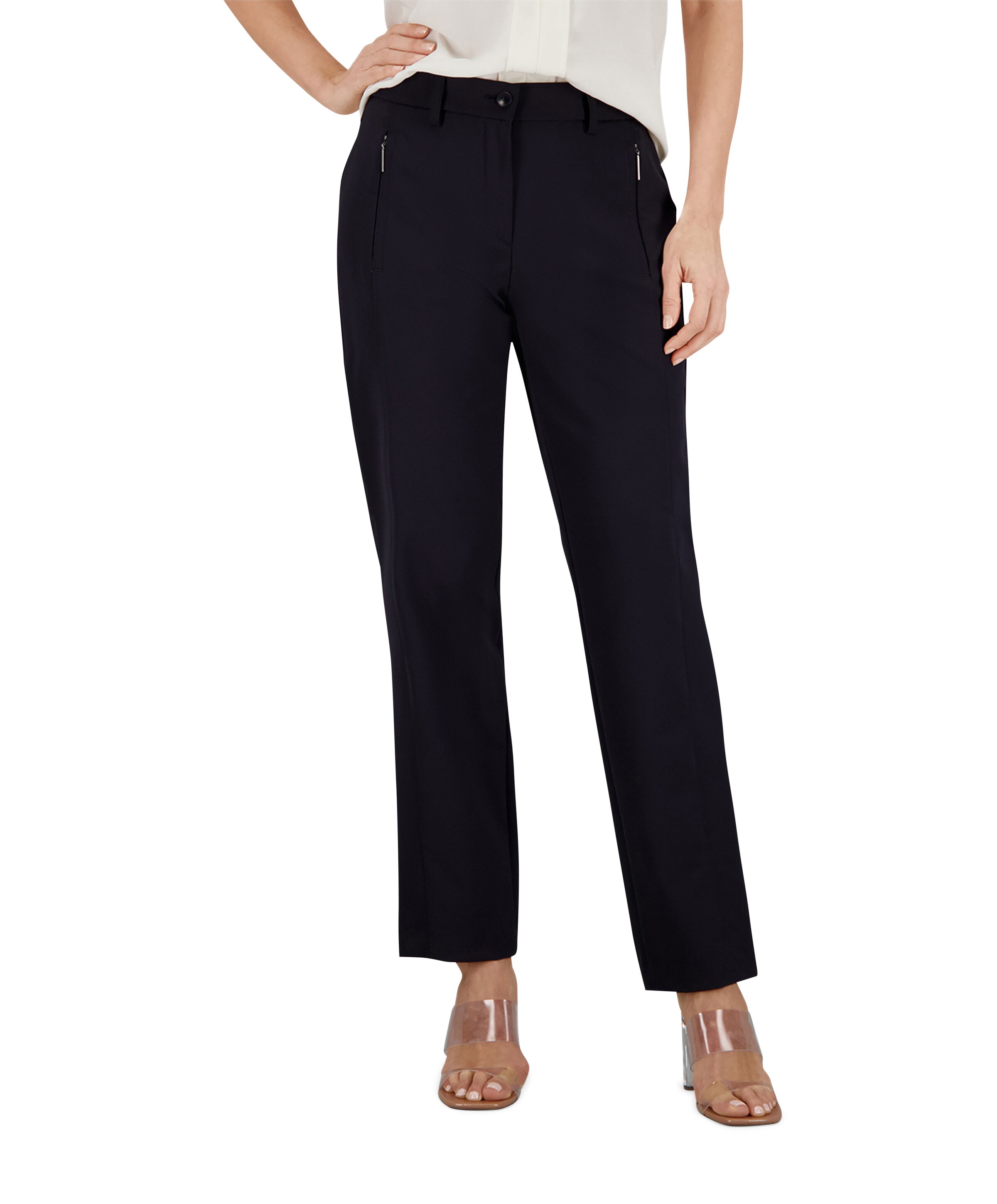 Gardeur Hose Zigarette Feminine dames broek blauw