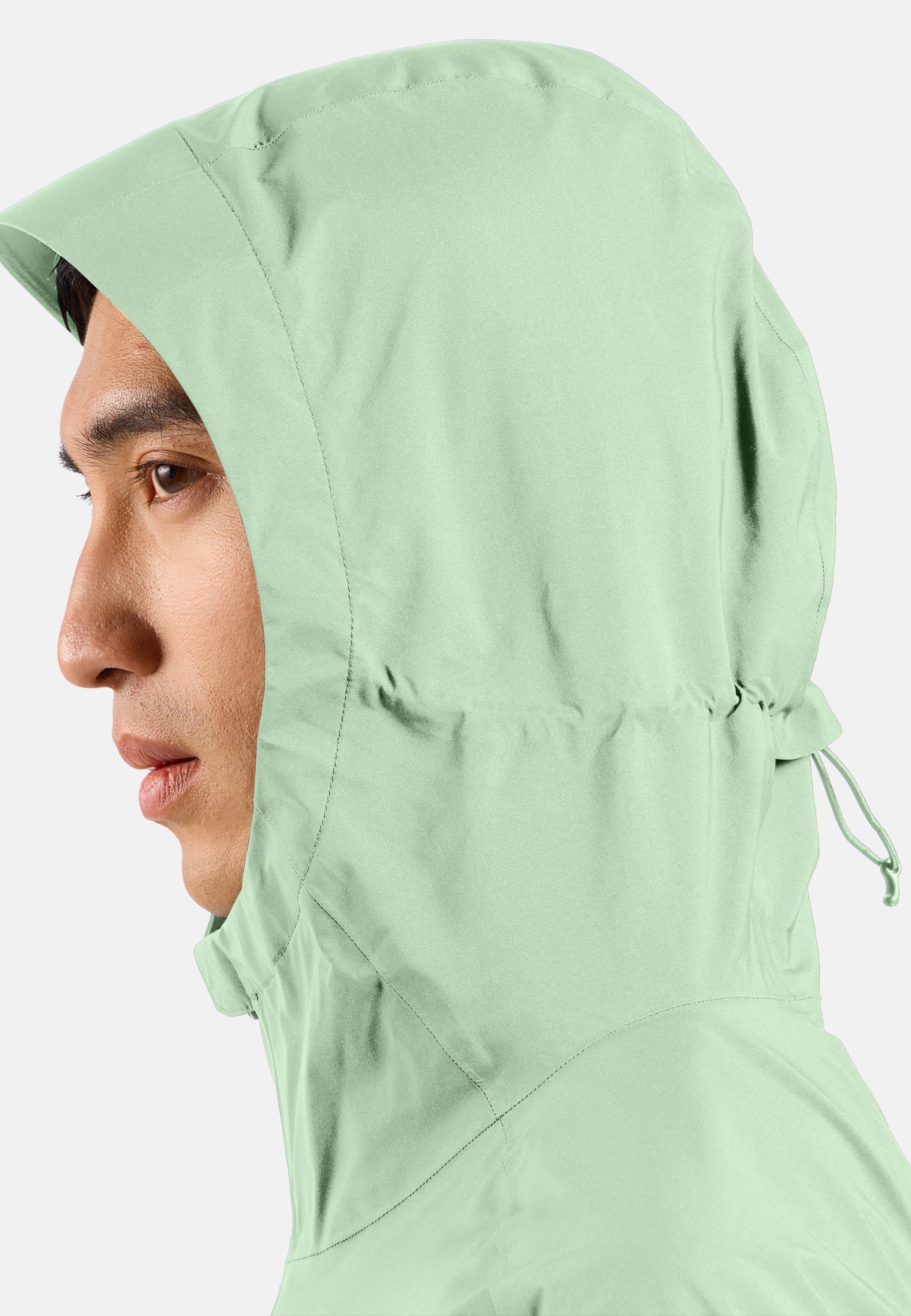 Herren Aegis 2.5L Waterproof Hardshell Jacke in loden frost