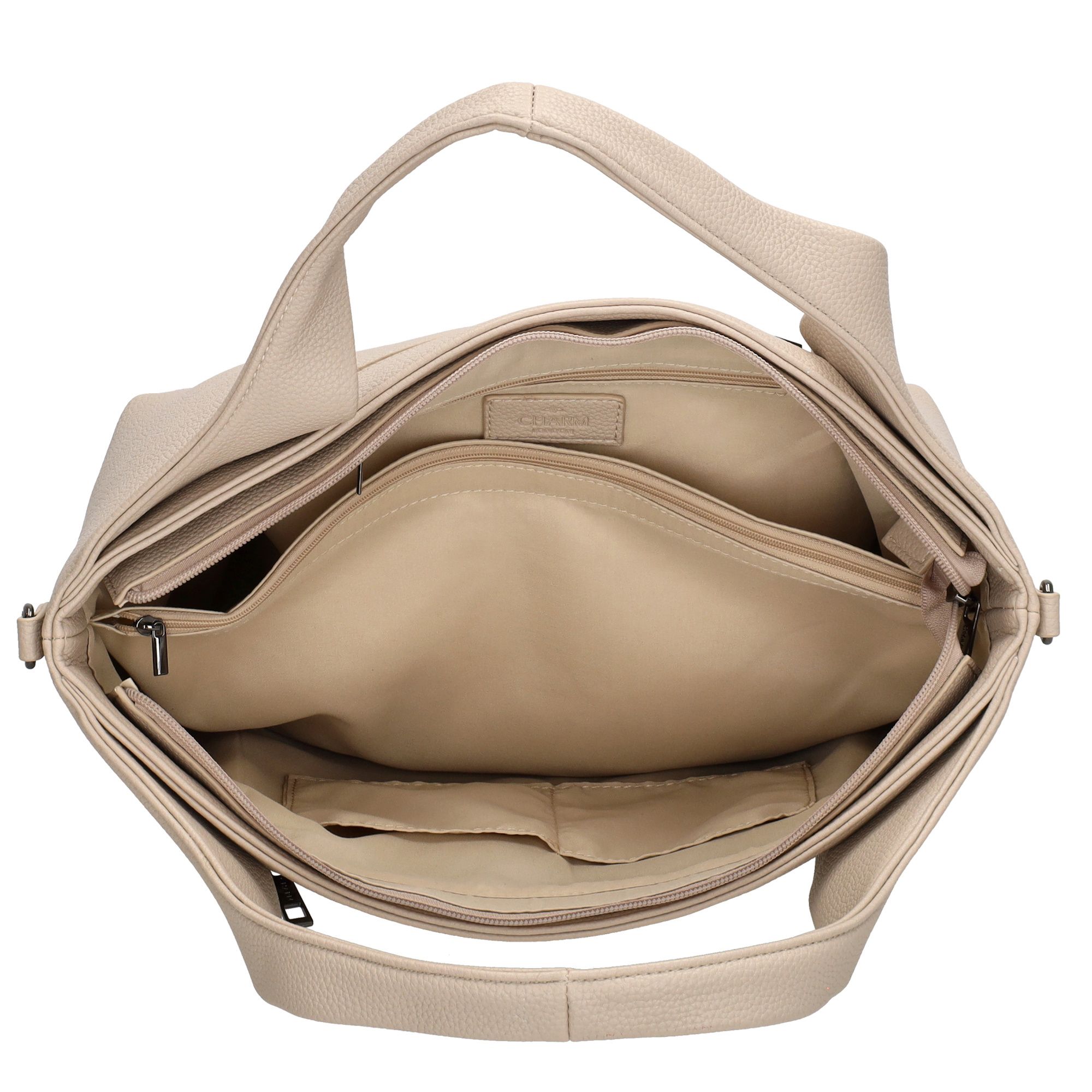 Charm London Mulberry Street Handtas Beige