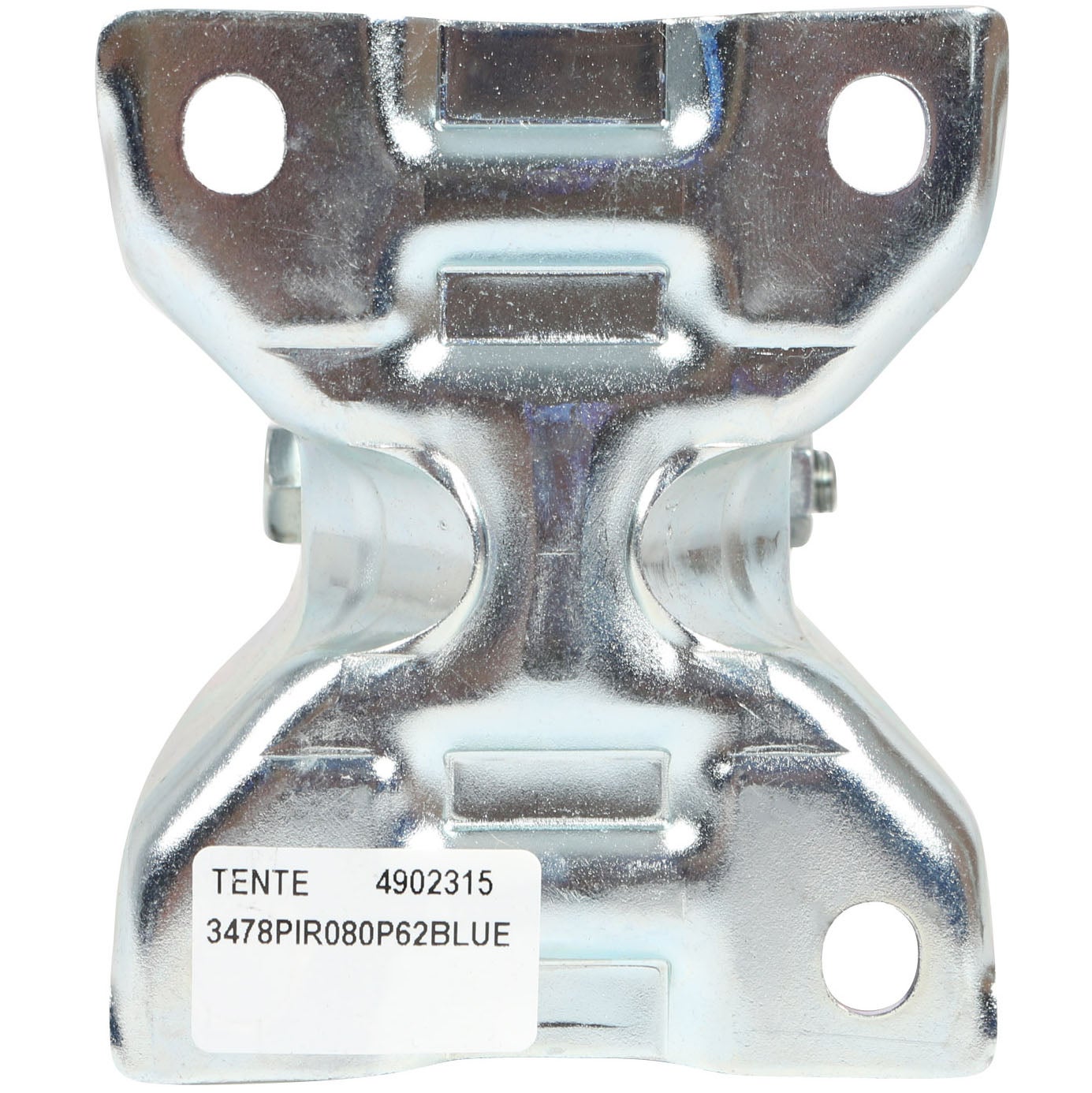 TENTE 3478 PIR 080 P62 blauw bokwiel 80 mm