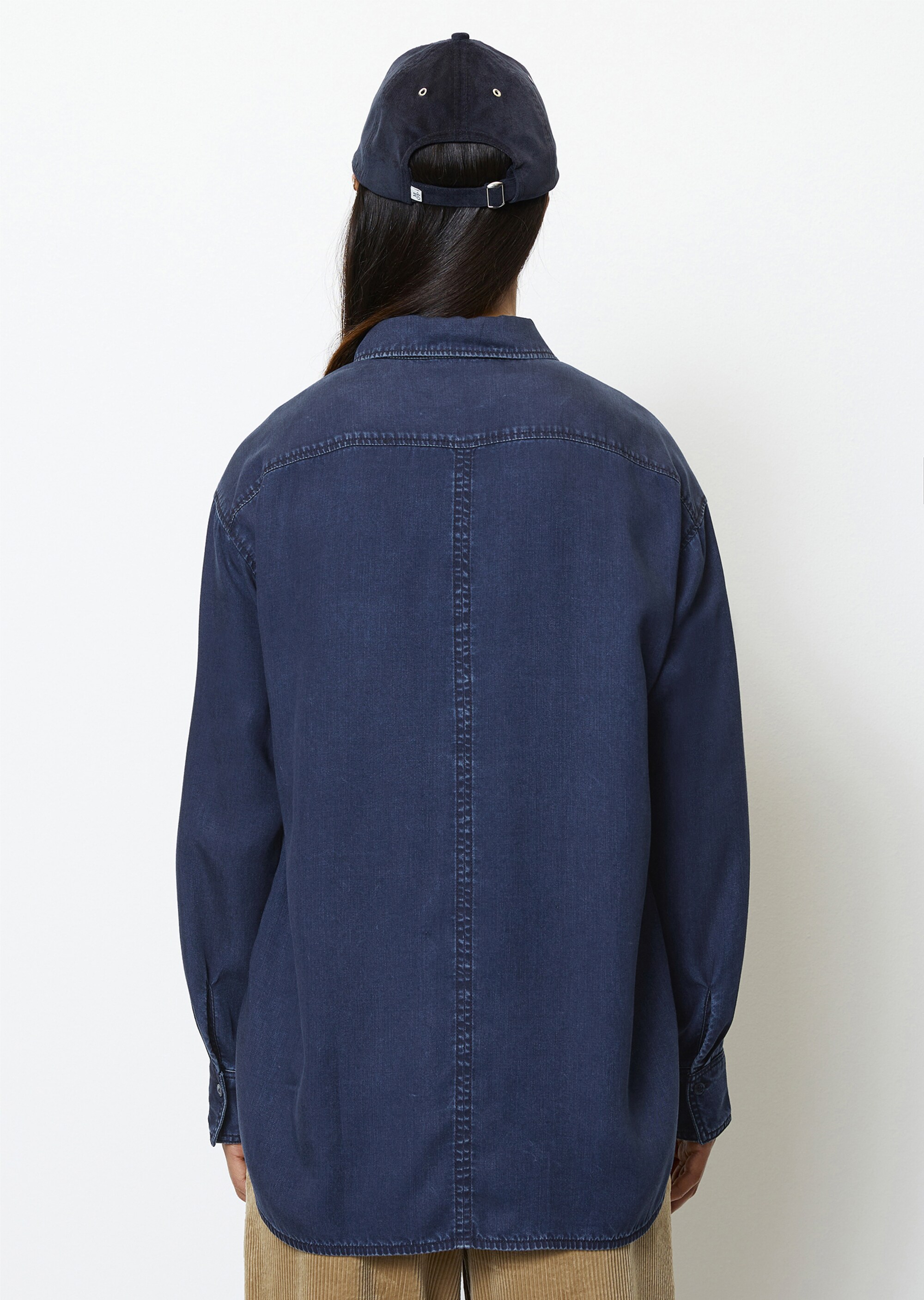 Jeanshemd relaxedaus TENCEL™ Lyocell