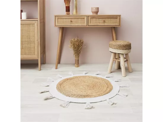 Tapis Rond en Jute 