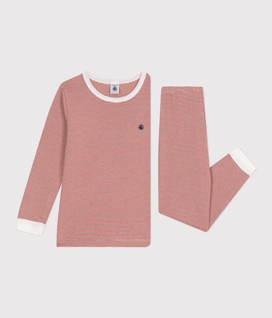 Pyjama rayé en coton enfant