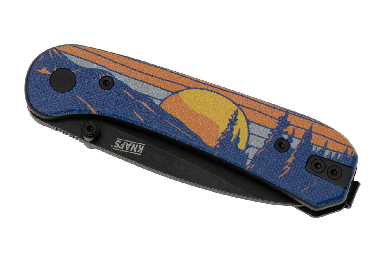 KNAFS Lander 1, KNAFS-00371, Black D2, Timberline G10 zakmes
