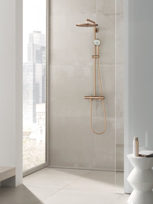 Grohe Euphoria XXL regendoucheset warm sunset