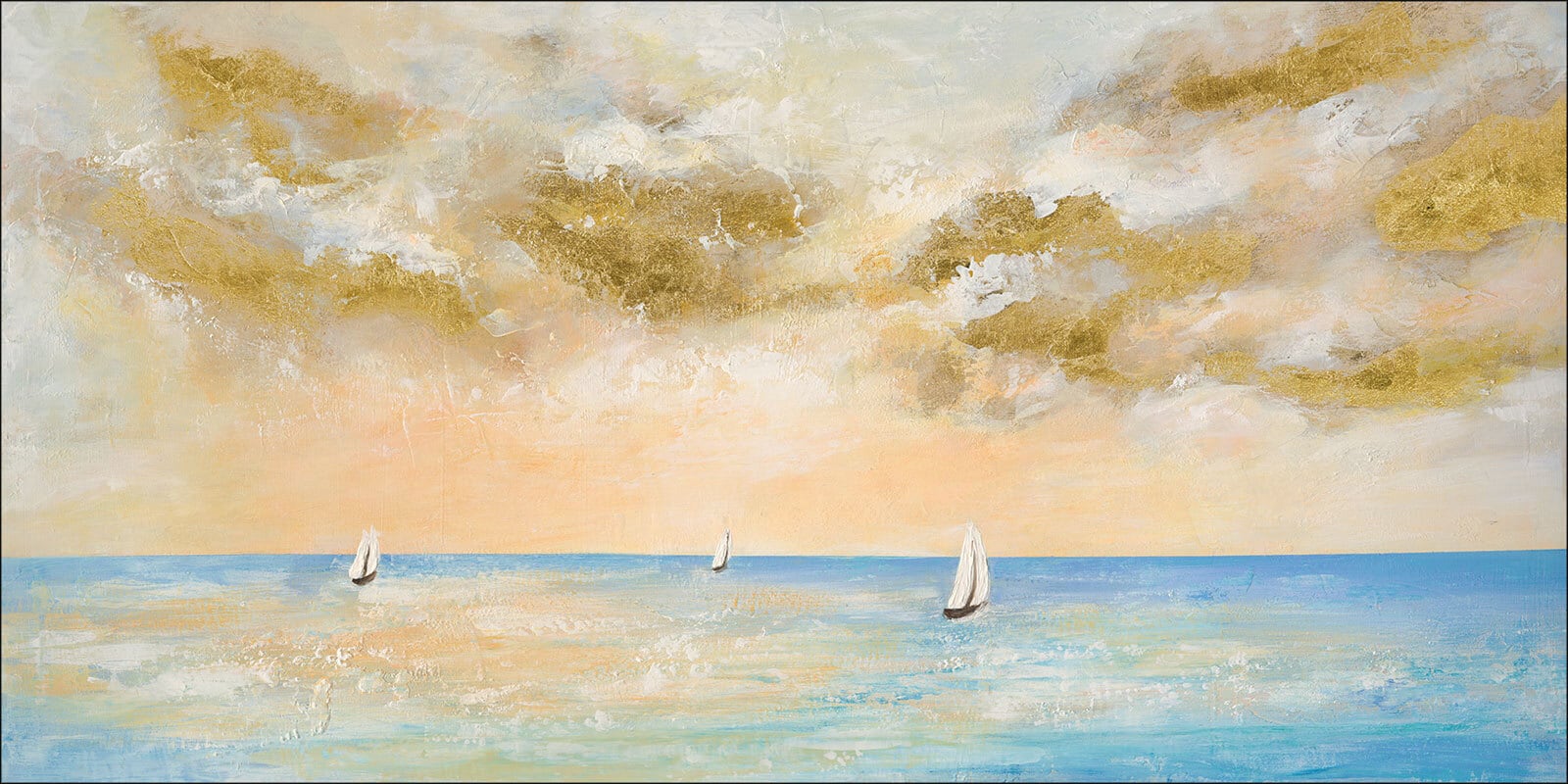 PRO ART Bild SILENCE IS GOLDEN 120 x 60 cm