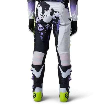 Pantalon cross Fox 180 MORPHIC 2023 - Noir / Blanc