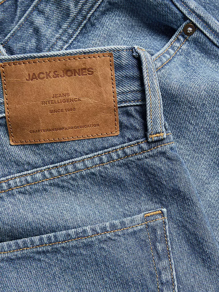 JACK & JONES Jeans Slim Fit JJICHRIS JJORIGINAL blau