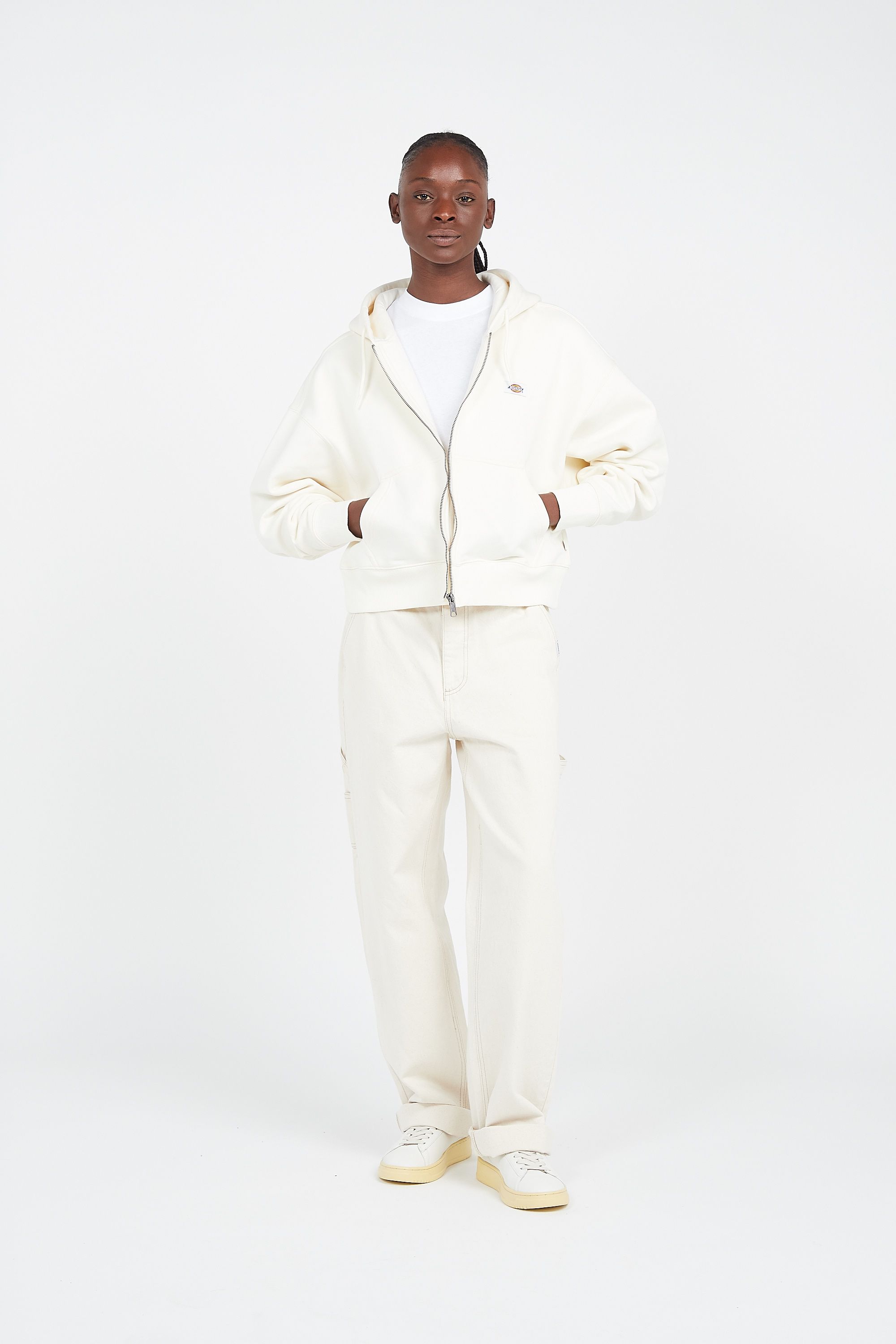 DICKIES Hoodie OAKPORT Beige