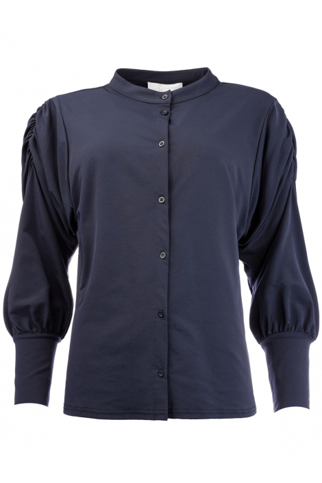 TQ Amsterdam blauwe dames blouse
