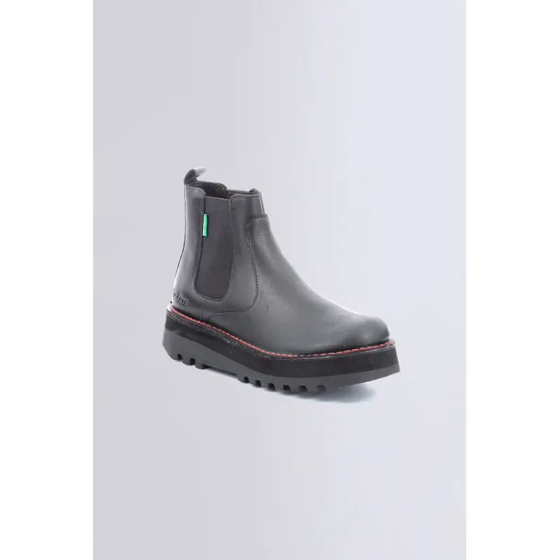KICKYOTO NOIR BOOTS Cuir Femme