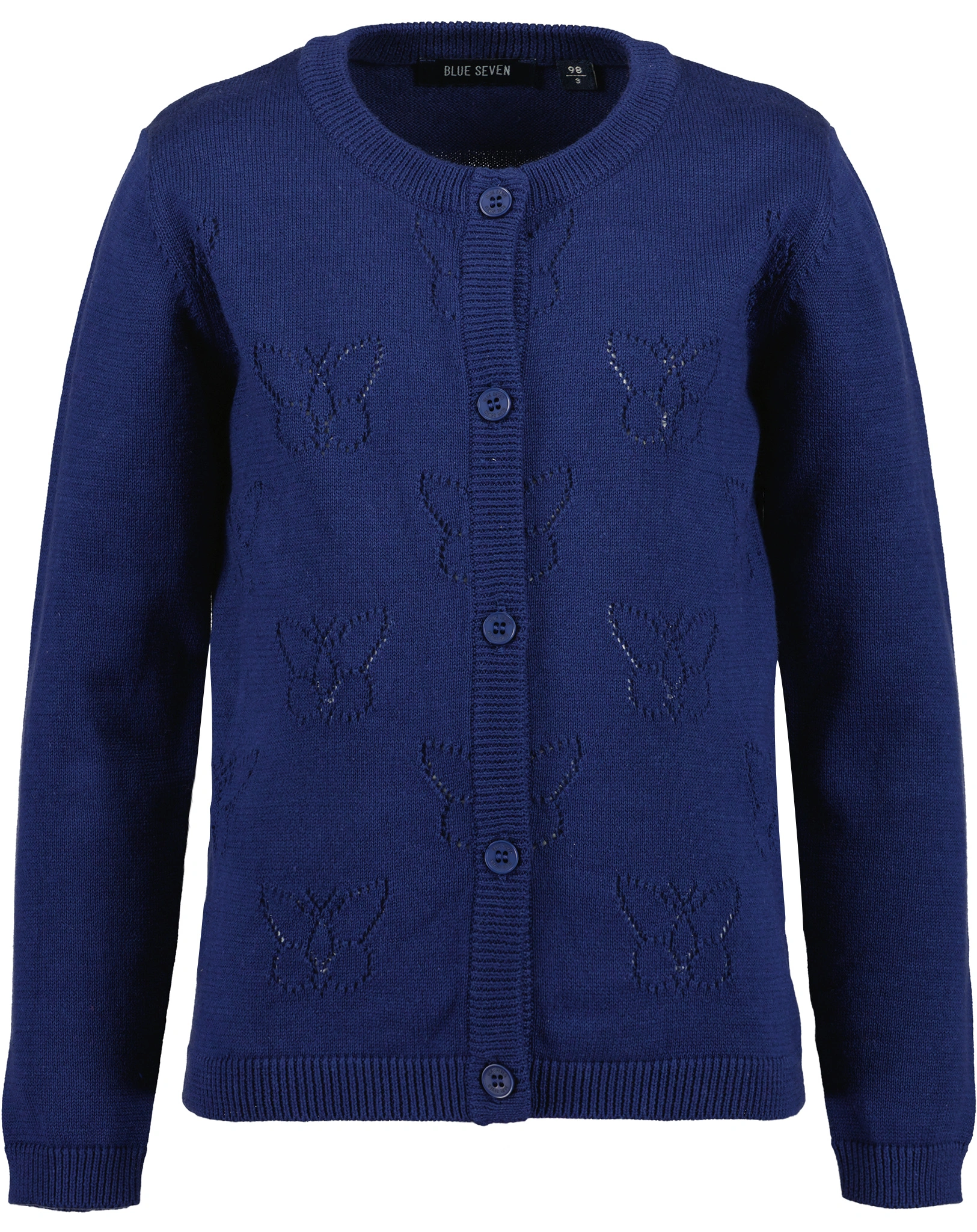 Strickjacke FARFALLA in ultramarin