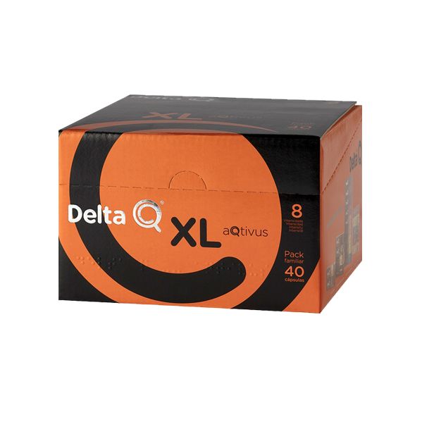 Delta Q XL Pack Aqtivus 40 Cápsulas
