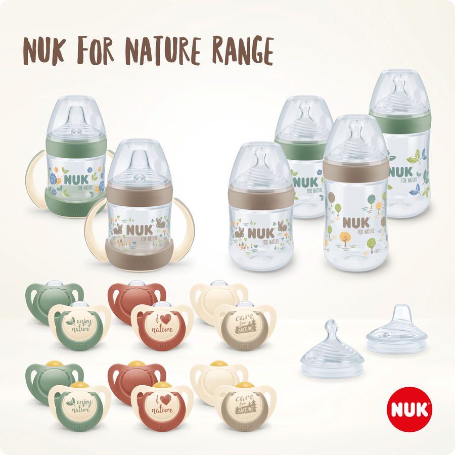 NUK Trinksauger NUK for Nature Silikon, Gr. S
