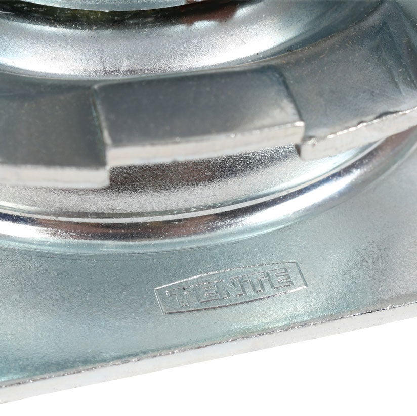 TENTE 3470 UFP 160 P63 grijs zwenkwiel 160 mm
