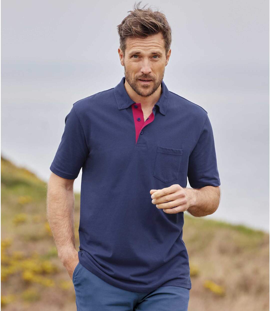 Lot de 3 Polos Unis Summer