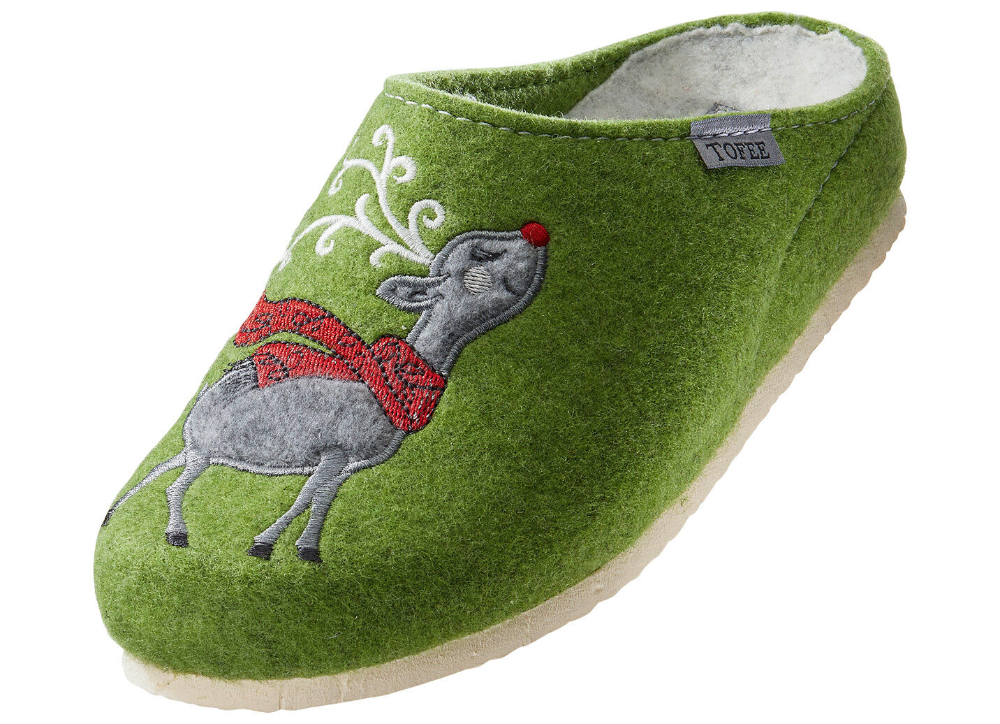 Flauschig warmer und kuscheliger Hausschuh