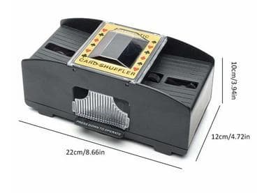 Automatisk kortstokker Sort