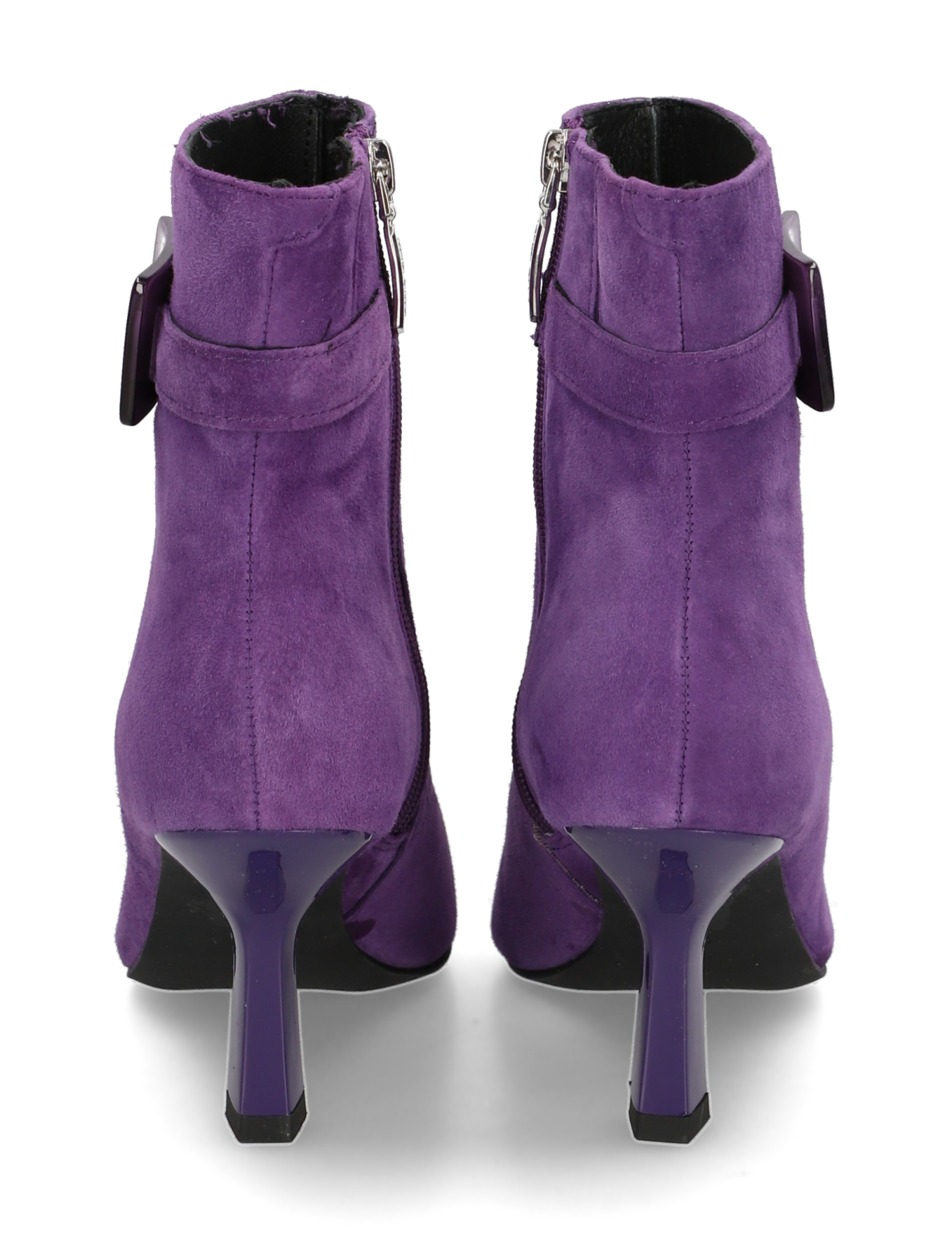 Veloursleder Stiefelette