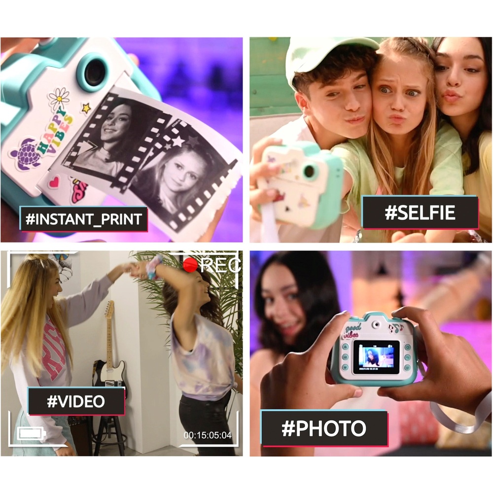 Photo Creator Sofortbildkamera mit 4-GB-SD-Karte