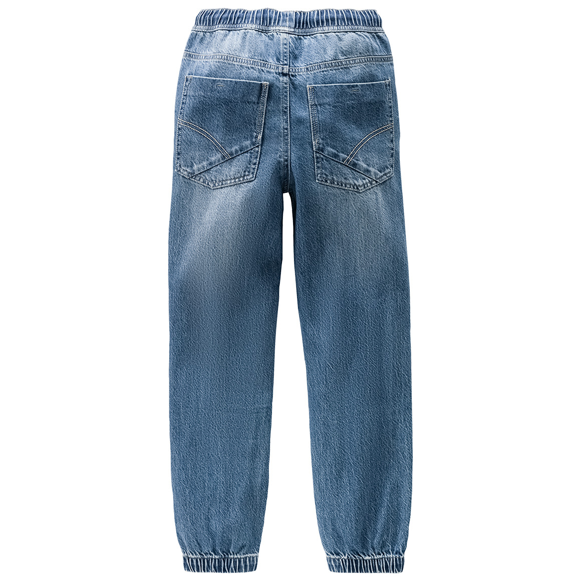 Yigga Jungen Pull-on-Jeans mit Tunnelzug hellblau