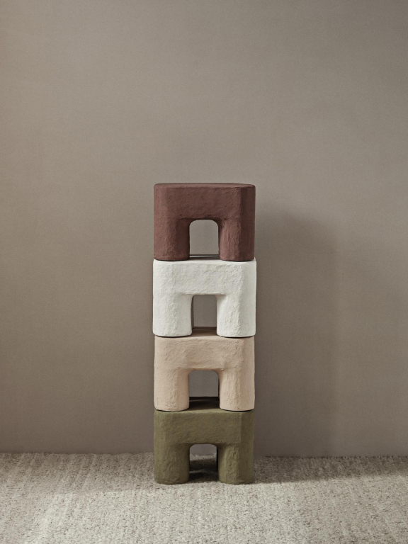Ferm Living Podo kruk Rose