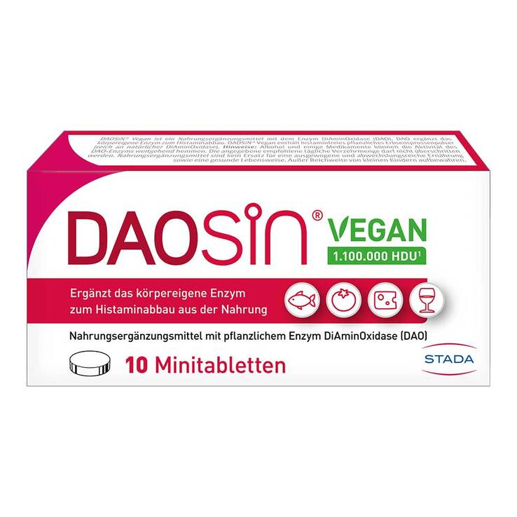 Daosin vegan Tabletten, 10 St