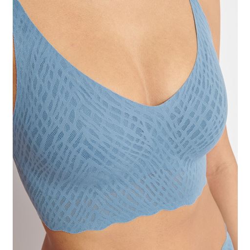 Sloggi Zero Feel Bliss Bralette, Azura Blue, M