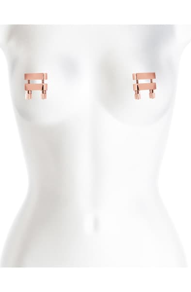 Bound Nipple Clamps V1 Rose Gold Brystvorteklemmer