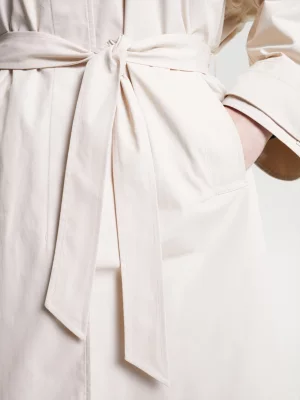 Trench coat impermeável Curve Relaxed