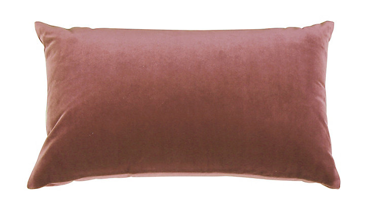 Coussin Velvet Valgreta 30x50 cm GoodHome rose