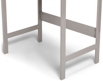 JLY Dream Stellebord Med Uttrekkbar Badebalje, Warm Grey
