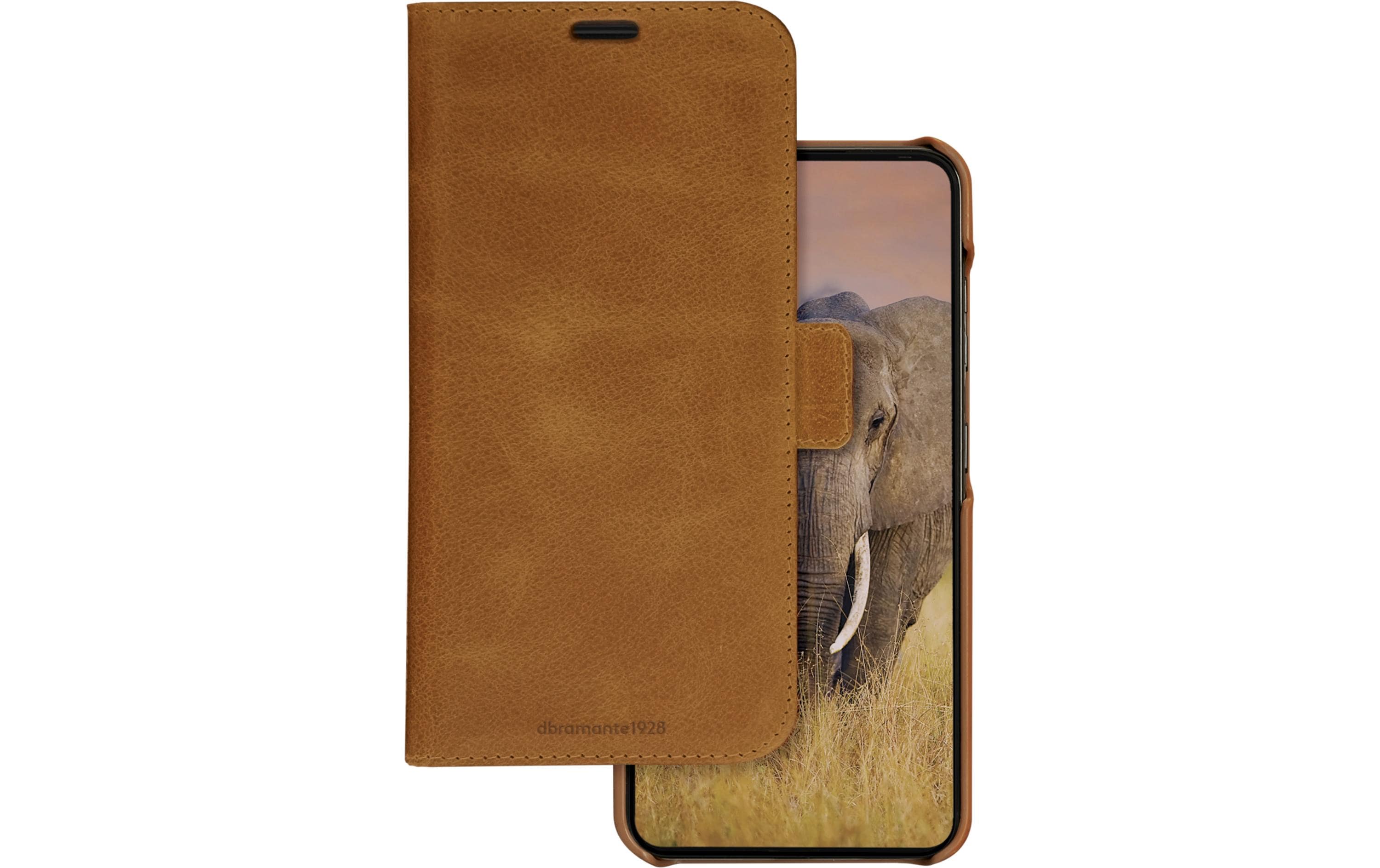 Book Cover Lynge Galaxy A55 5G TanSchutzhülle für das Samsung Galaxy A55 5G