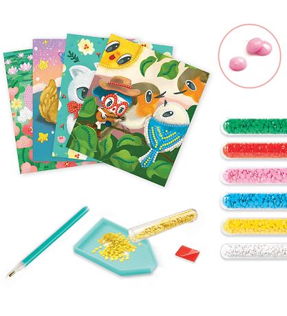 Djeco Mini Diamanter - S?t - Artistic Diams - Friendships
