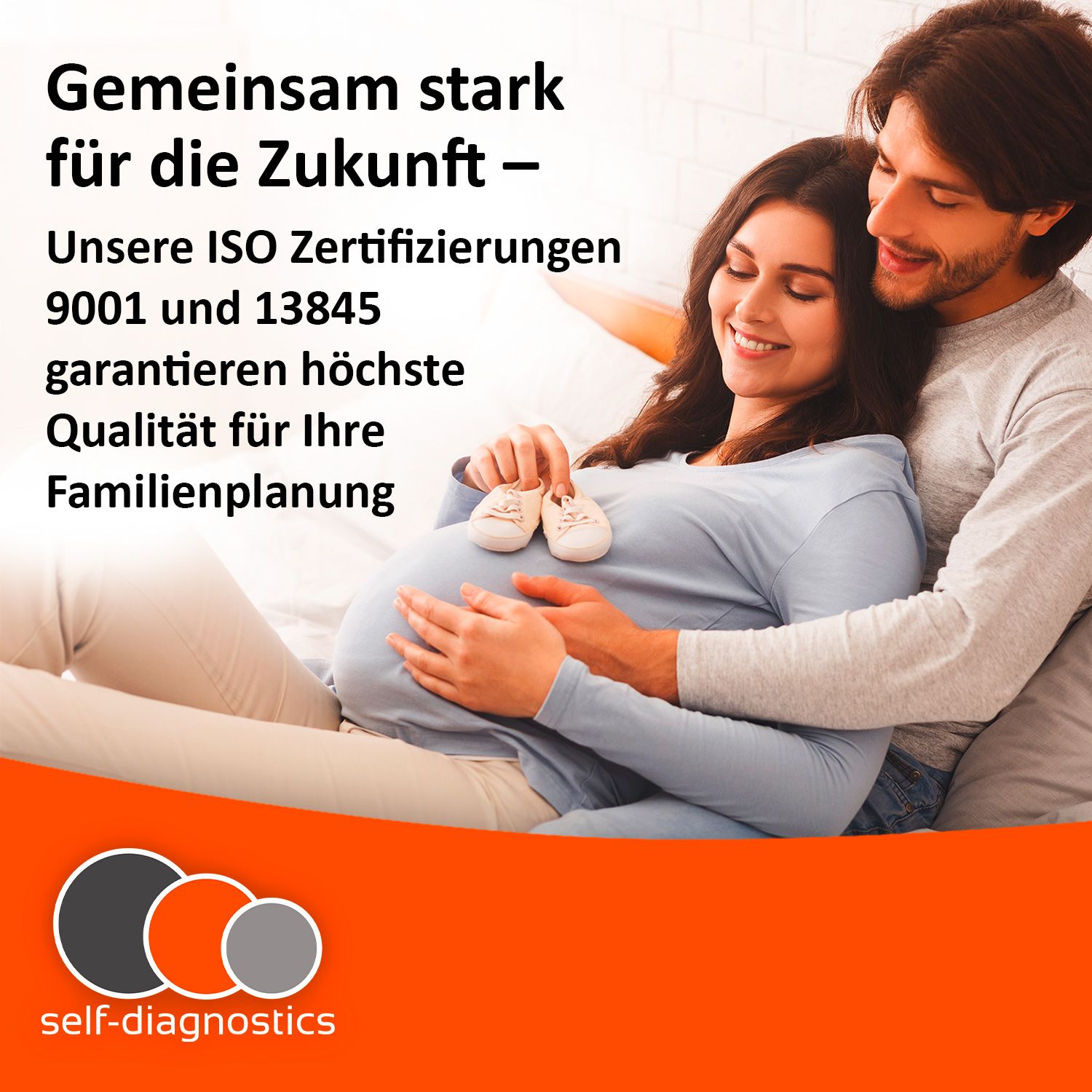 self-diagnostics Kombipack 50 Ovulationstest + 15 Schwangerschaftsfrühtest