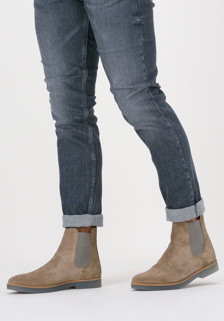 NUBIKK beige nubikk chelsea boots logan chelsea
